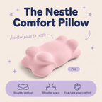 Nestle Comfort Pillow — pink